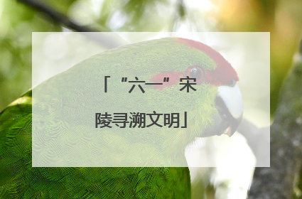 “六一”宋陵寻溯文明