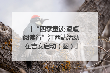 “四季童读·温暖阅读行”江西站活动在吉安启动（图）