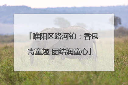 睢阳区路河镇：香包寄童趣 团结润童心