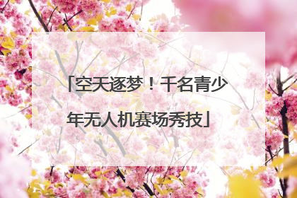 空天逐梦！千名青少年无人机赛场秀技