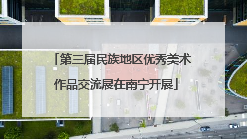 第三届民族地区优秀美术作品交流展在南宁开展