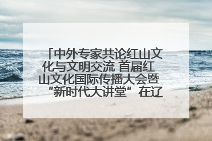 中外专家共论红山文化与文明交流 首届红山文化国际传播大会暨“新时代大讲堂”在辽宁朝阳举办