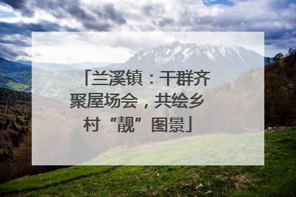 兰溪镇：干群齐聚屋场会，共绘乡村“靓”图景