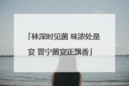 林深时见菌 味浓处是宴 晋宁菌宴正飘香