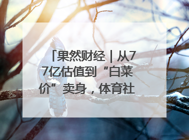 果然财经｜从77亿估值到“白菜价”卖身，体育社区虎扑咋不香了
