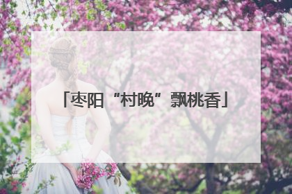 枣阳“村晚”飘桃香