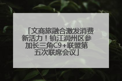 文商旅融合激发消费新活力！镇江润州区参加长三角C9+联盟第五次联席会议