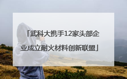 武科大携手12家头部企业成立耐火材料创新联盟