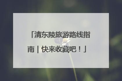 清东陵旅游路线指南｜快来收藏吧！