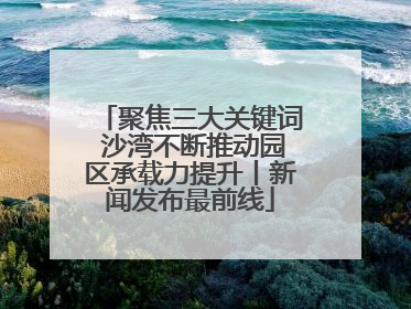 聚焦三大关键词 沙湾不断推动园区承载力提升丨新闻发布最前线