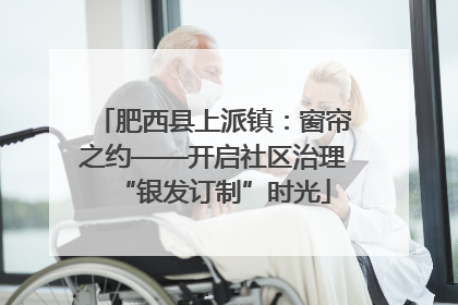 肥西县上派镇：窗帘之约——开启社区治理“银发订制”时光