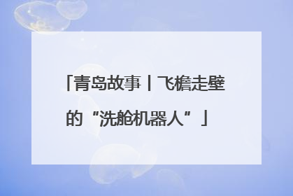 青岛故事丨飞檐走壁的“洗舱机器人”