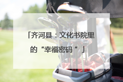 齐河县：文化书院里的“幸福密码 ”