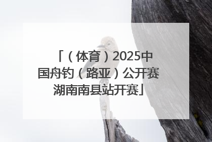 （体育）2025中国舟钓（路亚）公开赛湖南南县站开赛