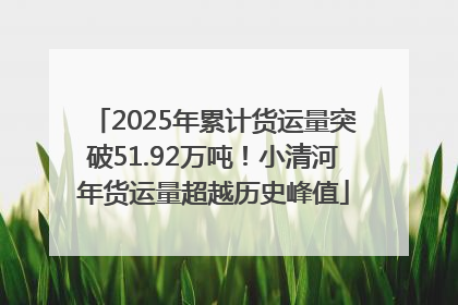 2025年累计货运量突破51.92万吨！小清河年货运量超越历史峰值